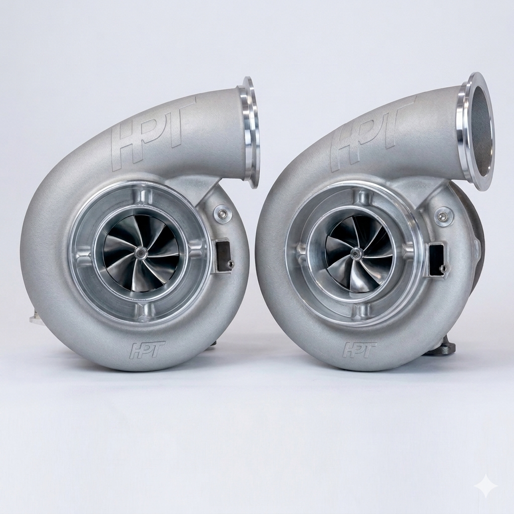 HPT F3R 7680 Twin-Turbocharger